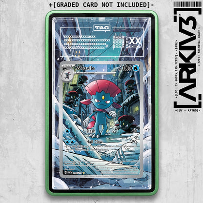 ARKIV3 TAG graded front - Green