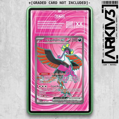 ARKIV3 TAG graded front - Green