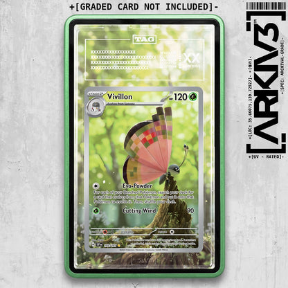 ARKIV3 TAG graded front - Green