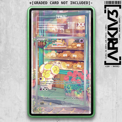 ARKIV3 TAG graded front - Green
