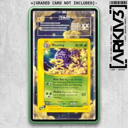 ARKIV3 TAG graded front - Green