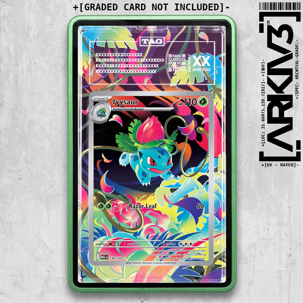 ARKIV3 TAG graded front - Green