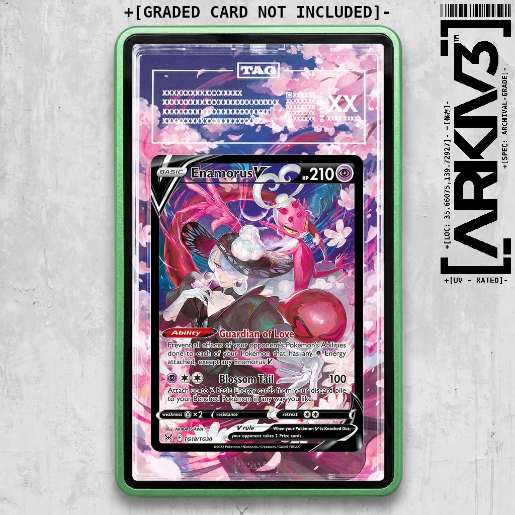 ARKIV3 TAG graded front - Green