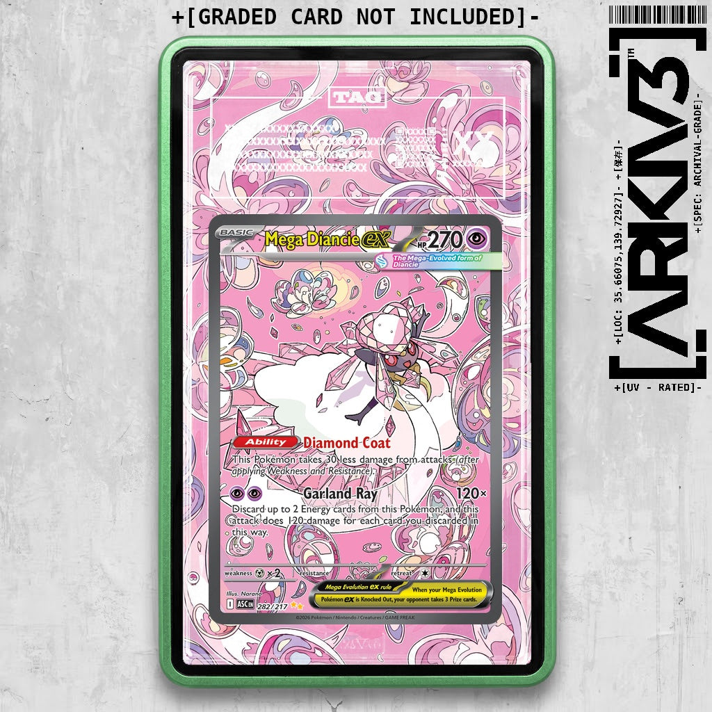 ARKIV3 TAG graded front - Green