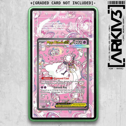 ARKIV3 TAG graded front - Green