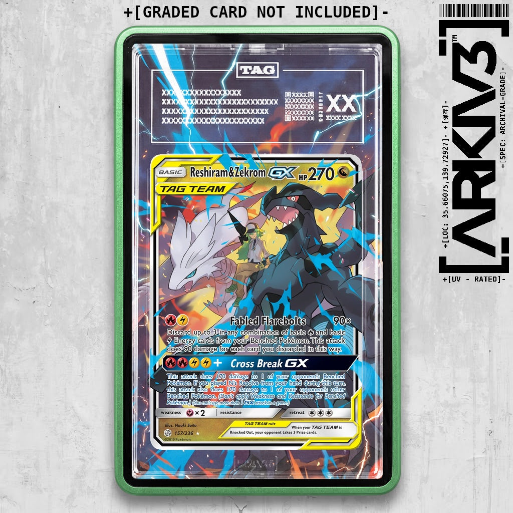 ARKIV3 TAG graded front - Green