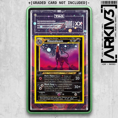 ARKIV3 TAG graded front - Green