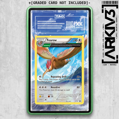 ARKIV3 TAG graded front - Green