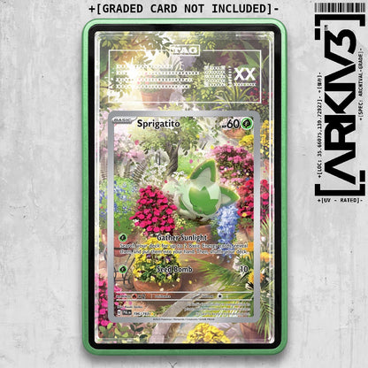 ARKIV3 TAG graded front - Green