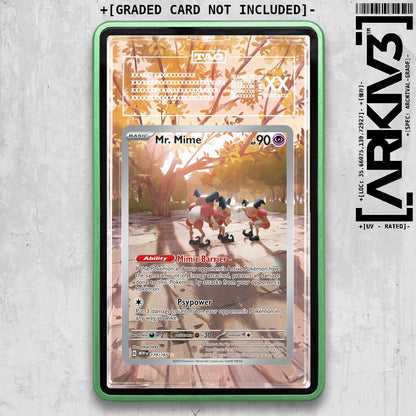ARKIV3 TAG graded front - Green