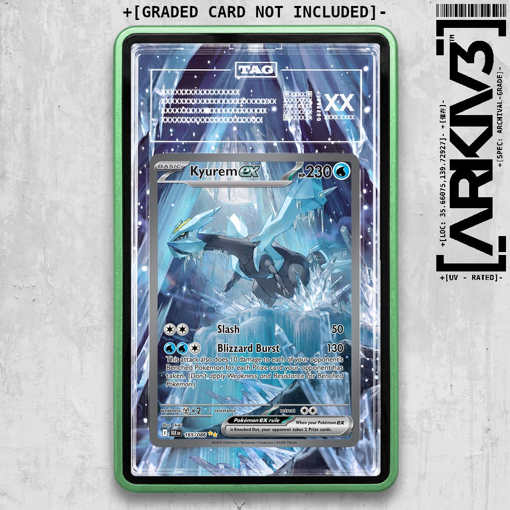 ARKIV3 TAG graded front - Green