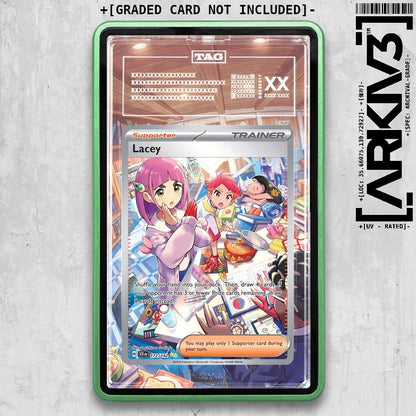 ARKIV3 TAG graded front - Green