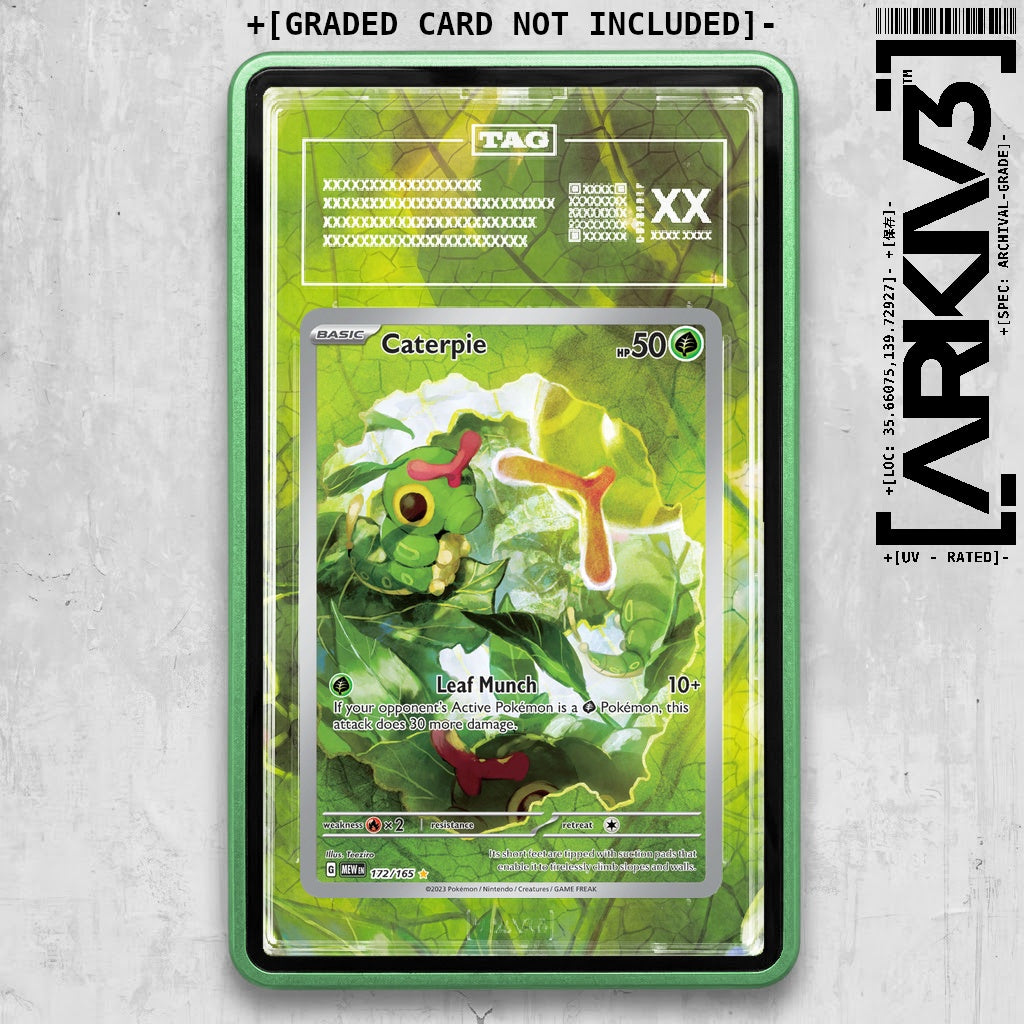 ARKIV3 TAG graded front - Green