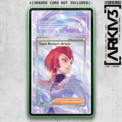 ARKIV3 TAG graded front - Green