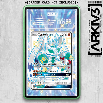 ARKIV3 TAG graded front - Green