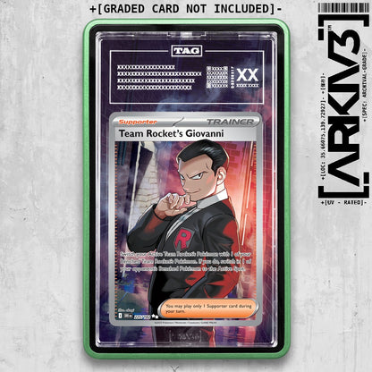 ARKIV3 TAG graded front - Green