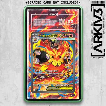 ARKIV3 TAG graded front - Green