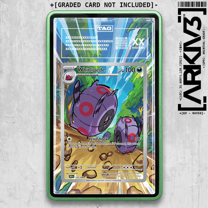ARKIV3 TAG graded front - Green