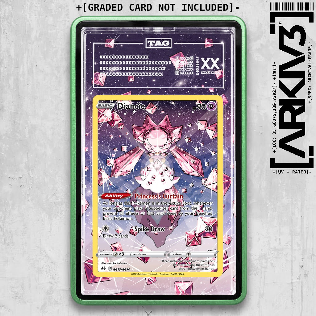 ARKIV3 TAG graded front - Green