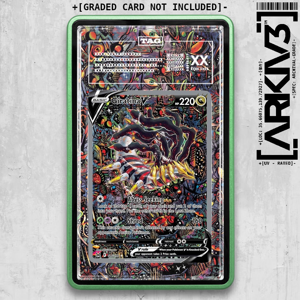 ARKIV3 TAG graded front - Green