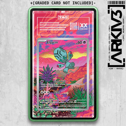 ARKIV3 TAG graded front - Green
