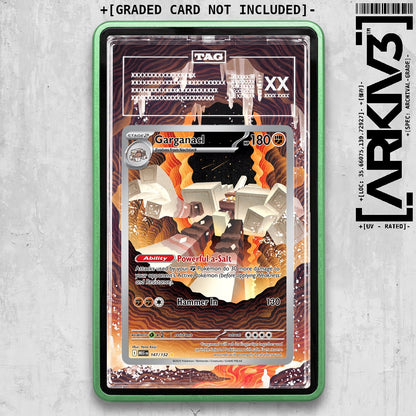 ARKIV3 TAG graded front - Green