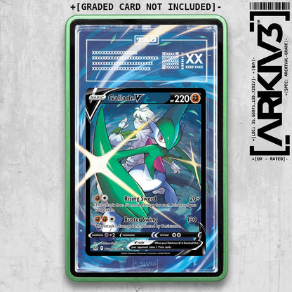 ARKIV3 TAG graded front - Green