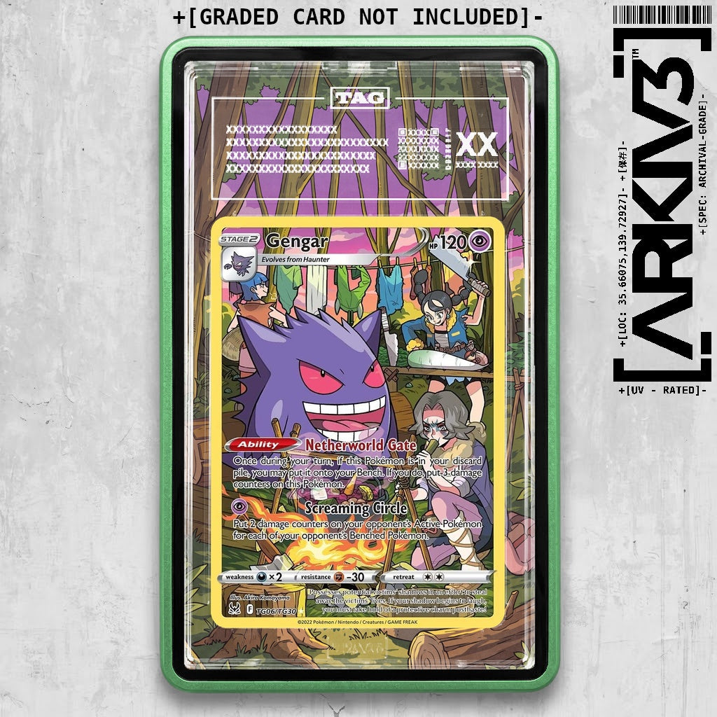 ARKIV3 TAG graded front - Green