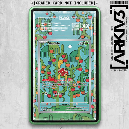 ARKIV3 TAG graded front - Green