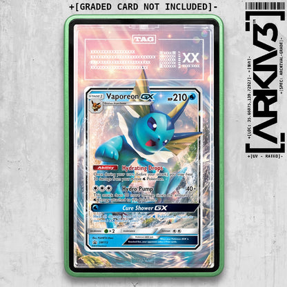 ARKIV3 TAG graded front - Green