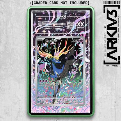 ARKIV3 TAG graded front - Green