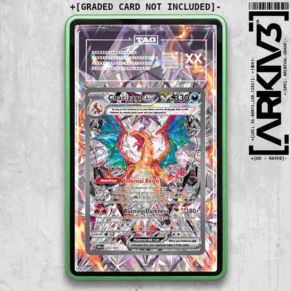 ARKIV3 TAG graded front - Green