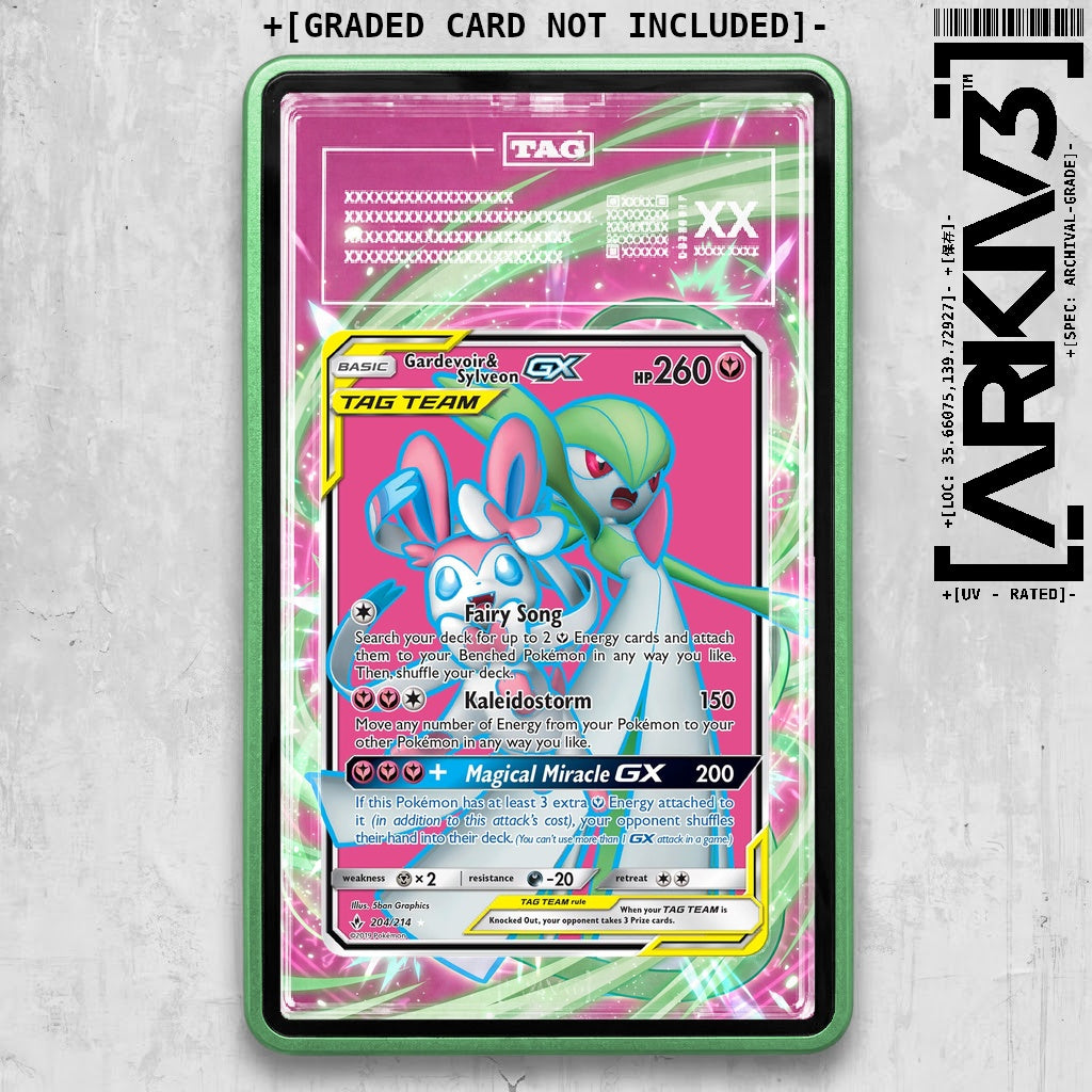 ARKIV3 TAG graded front - Green