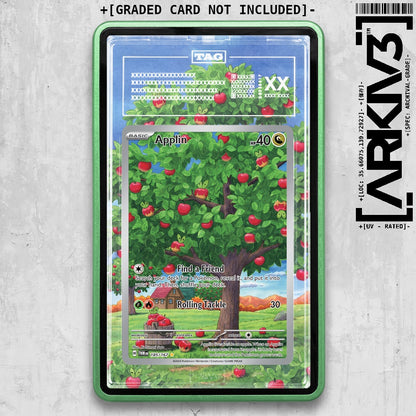 ARKIV3 TAG graded front - Green