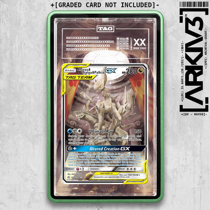 ARKIV3 TAG graded front - Green