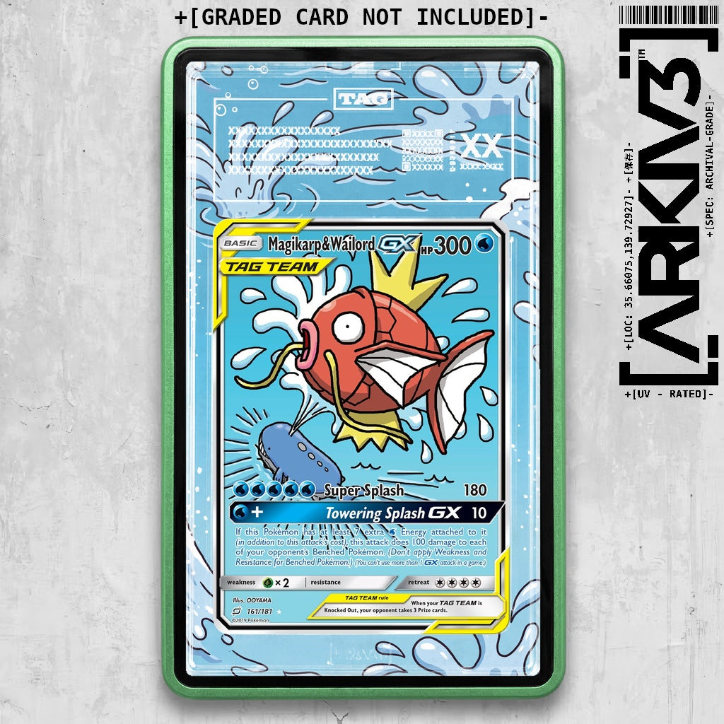 ARKIV3 TAG graded front - Green