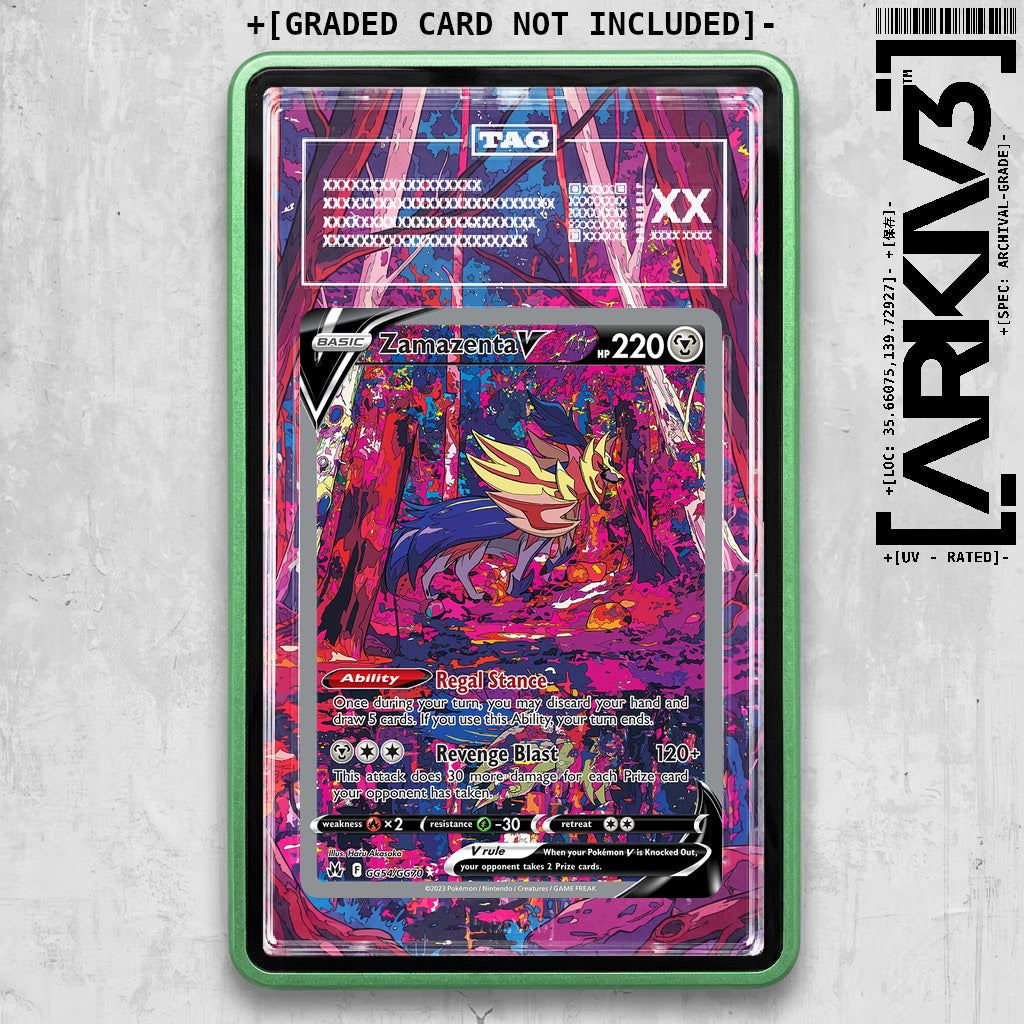 ARKIV3 TAG graded front - Green