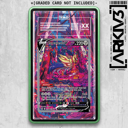 ARKIV3 TAG graded front - Green