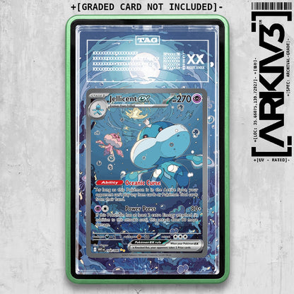 ARKIV3 TAG graded front - Green