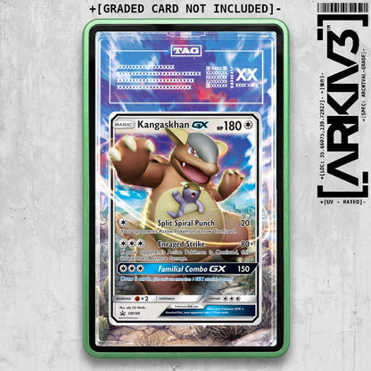 ARKIV3 TAG graded front - Green