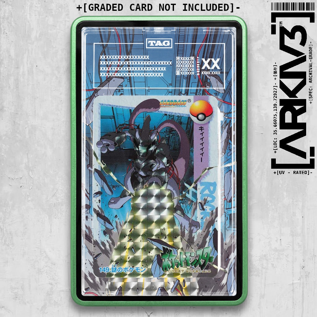 ARKIV3 TAG graded front - Green