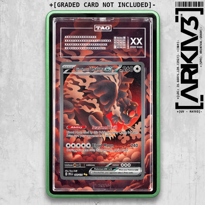 ARKIV3 TAG graded front - Green