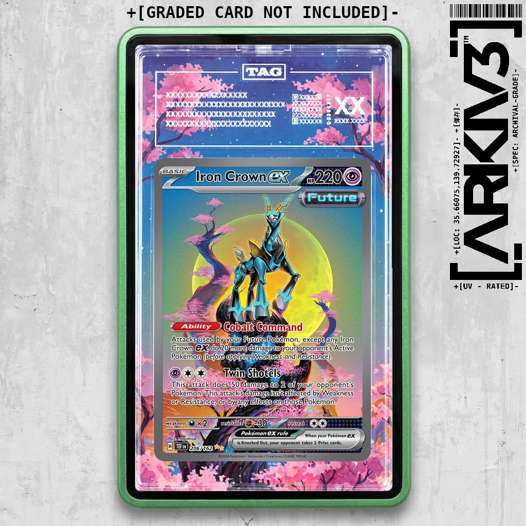 ARKIV3 TAG graded front - Green