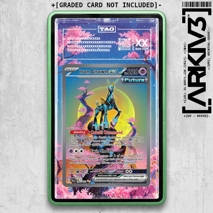 ARKIV3 TAG graded front - Green