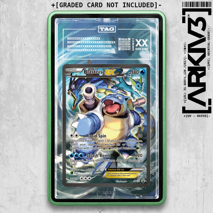 ARKIV3 TAG graded front - Green