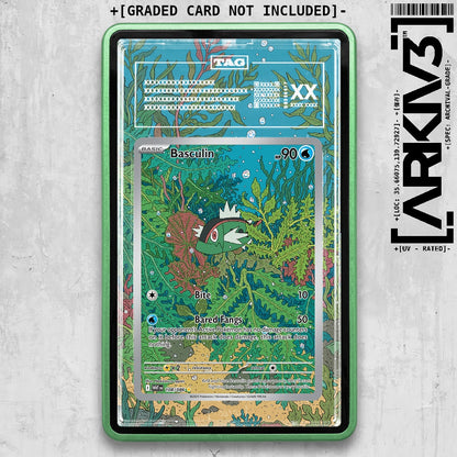 ARKIV3 TAG graded front - Green