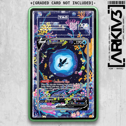 ARKIV3 TAG graded front - Green