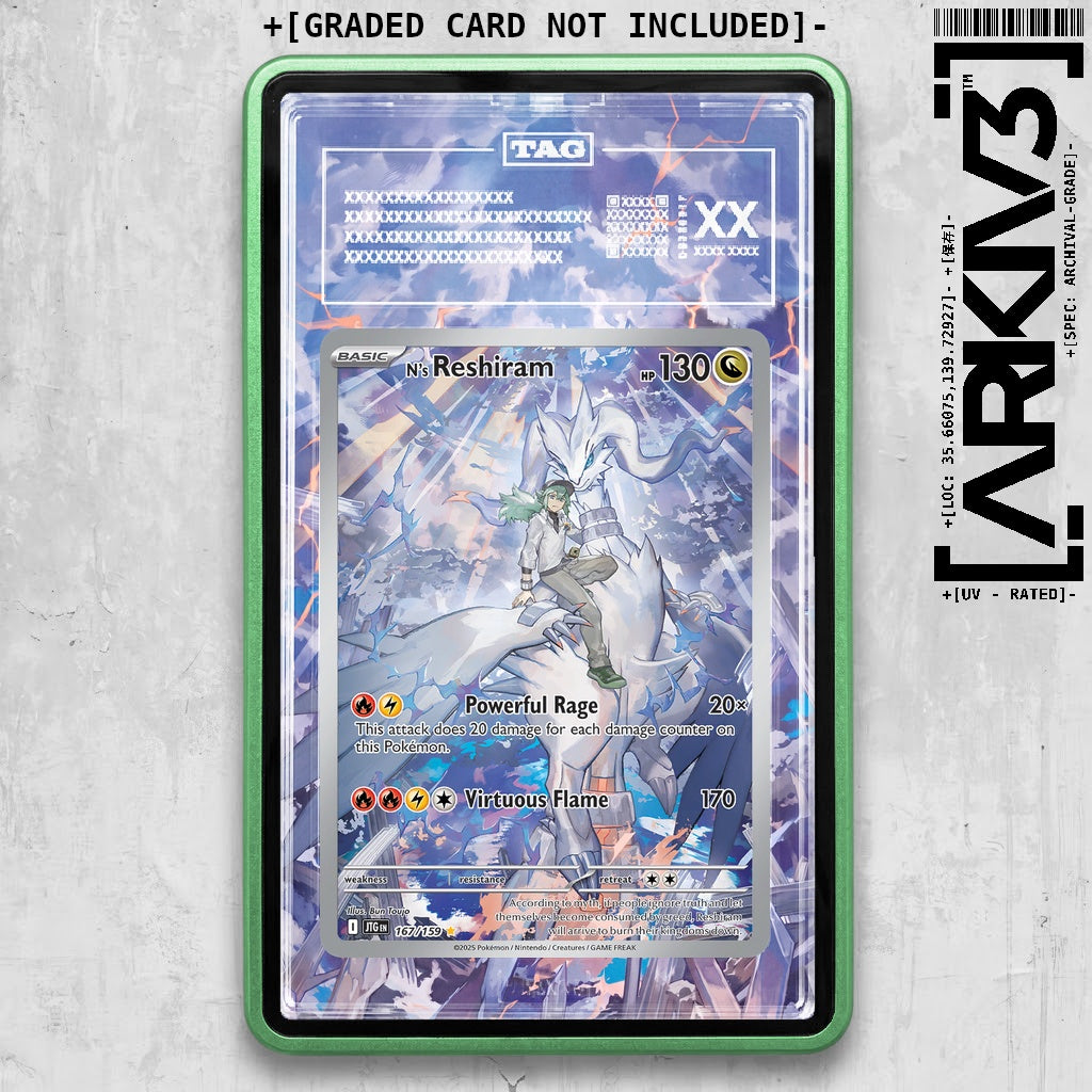 ARKIV3 TAG graded front - Green