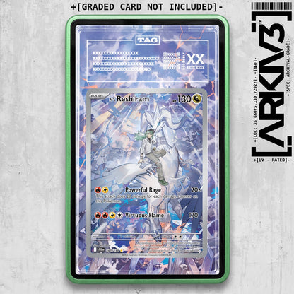 ARKIV3 TAG graded front - Green