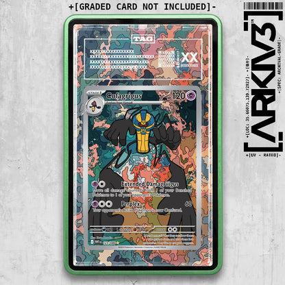 ARKIV3 TAG graded front - Green